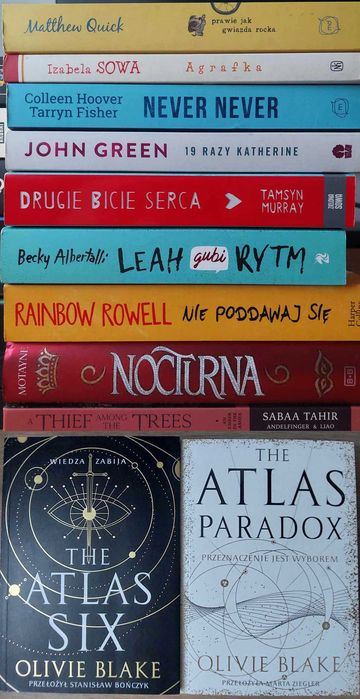 Książki młodzieżowe Green Quick Albertali Blake Hoover od 5 zł