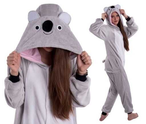 Piżama Koala uniseks Onesie rozmiar M