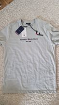 Tommy Hilfiger koszulka szara jasna