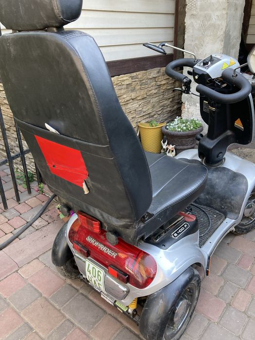 Візок потужний 4 колісний електричний