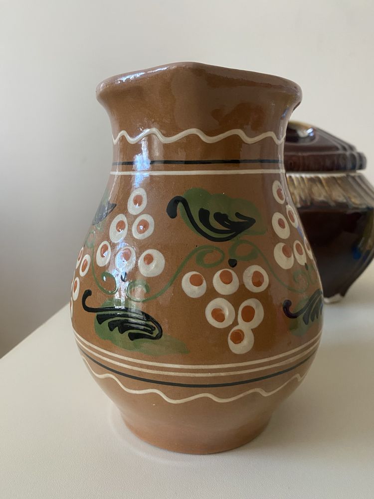 Керамический супник, утятница, чайник, кувшин,