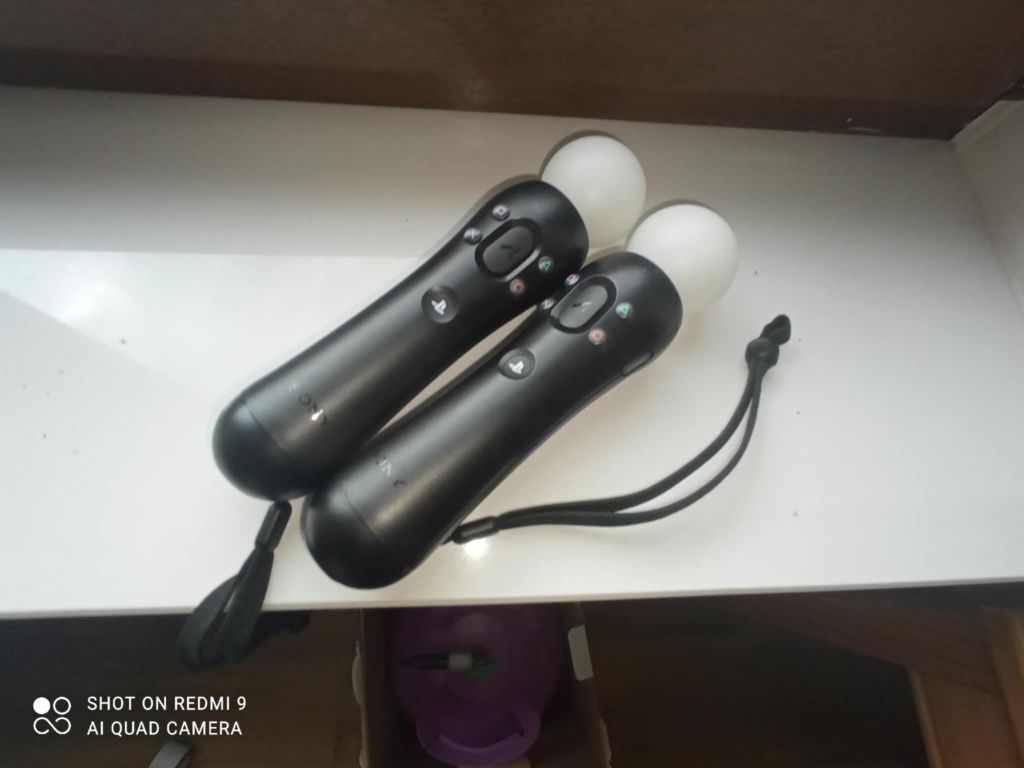 Google vr do ps4+kamerą+2 kontrolery