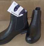 Buty skórzane, botki, sztyblety czarne 39 nowe