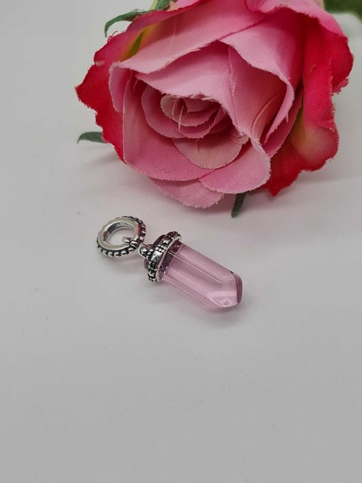 Srebrny charms diamencik 925 2,1g