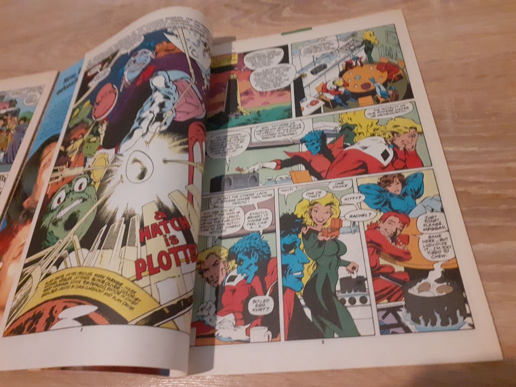 Marvel Comics Excalibur unikaty z 1989 i 1991 po angielsku