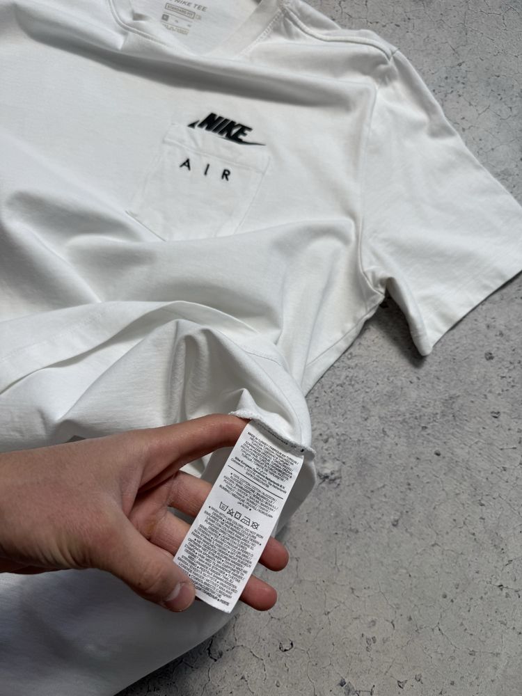 Мужская Футболка Nike Air Swoosh Оригинал Белая Размер XL