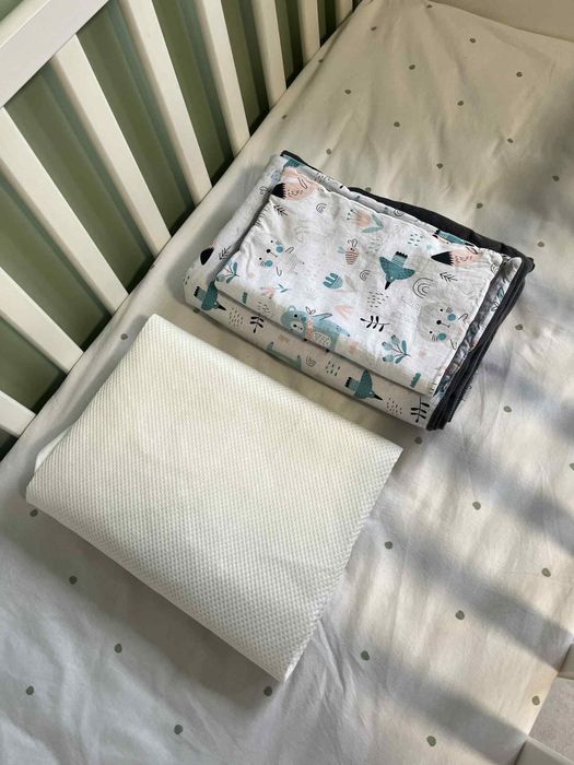 Łóżeczko IKEA sundvik + akcesoria
