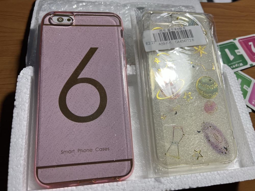 Захисне скло та чохол для iPhone 6S