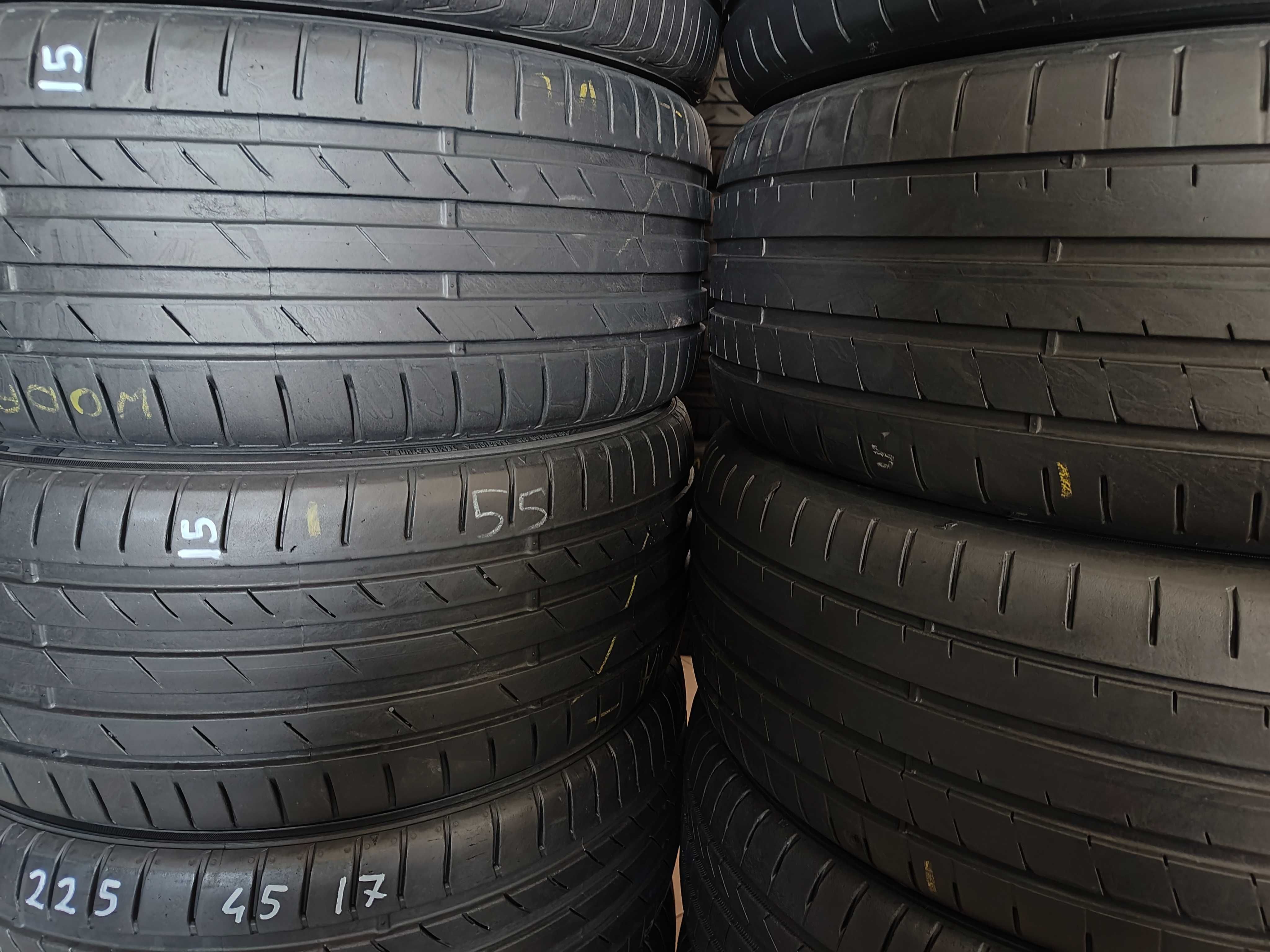 225/45 R17 Michelin Hankook Vredestein Continental Dunlop itp para