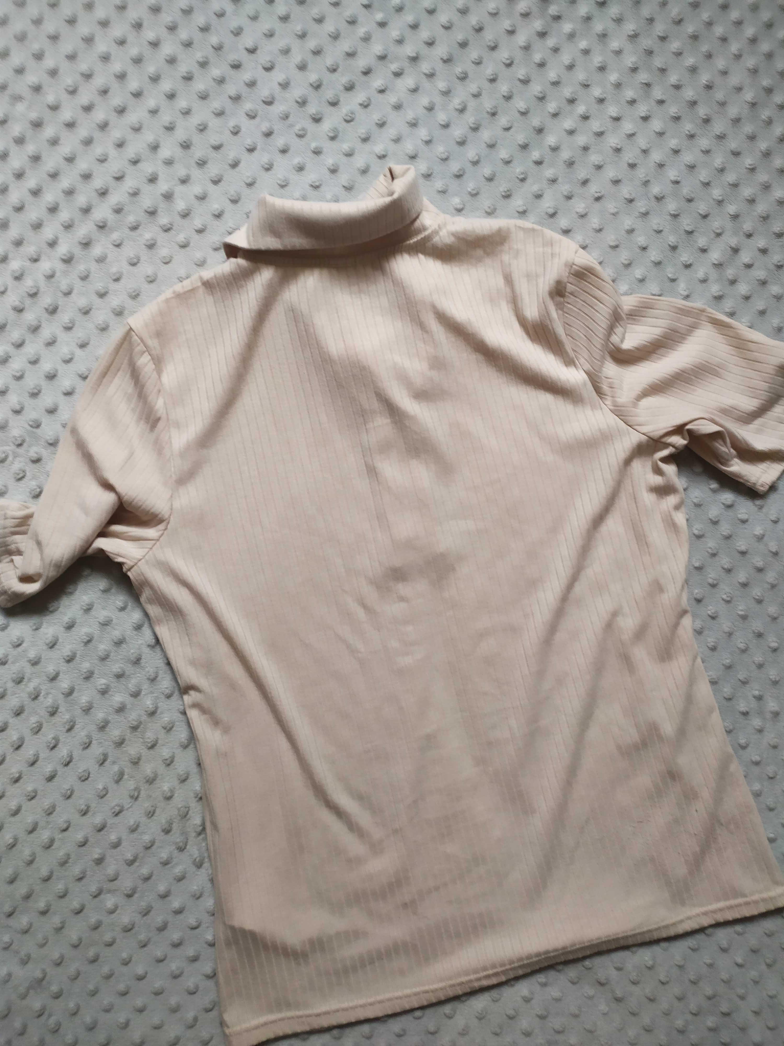 Bluzka damska sweterkowa Beloved Woman XL beżowa