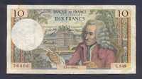 Banknot Francja 10 Franków z 1973 r rzadki!
