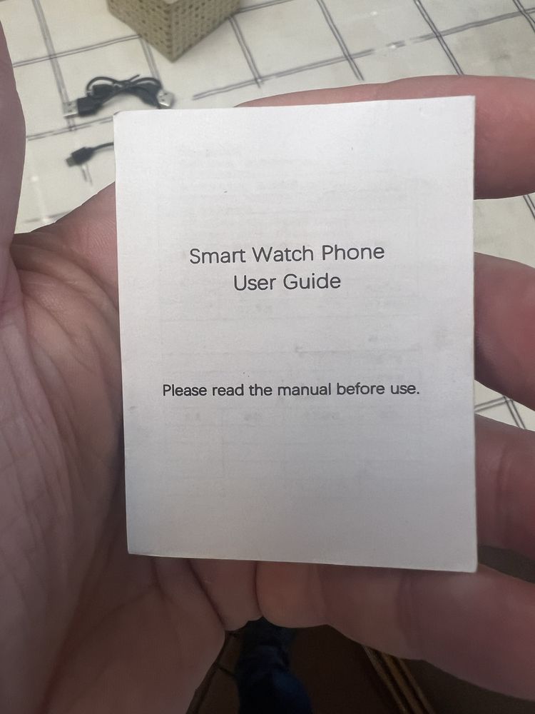 Smartwatch preto
