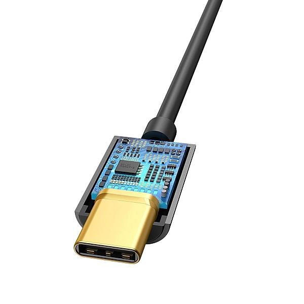 Adapter Baseus L54 do słuchawek Usb-c / mini jack 3.5mm Dac 24 bit 48