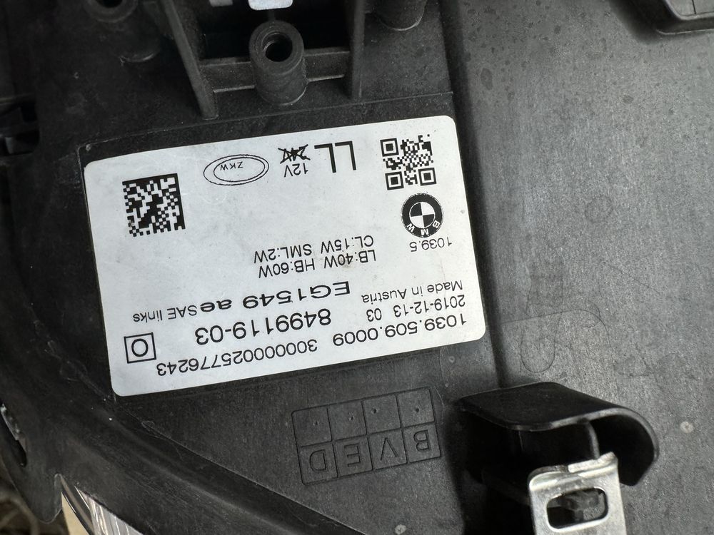 Продам фару BMW G30 8499119-03   8499120-03