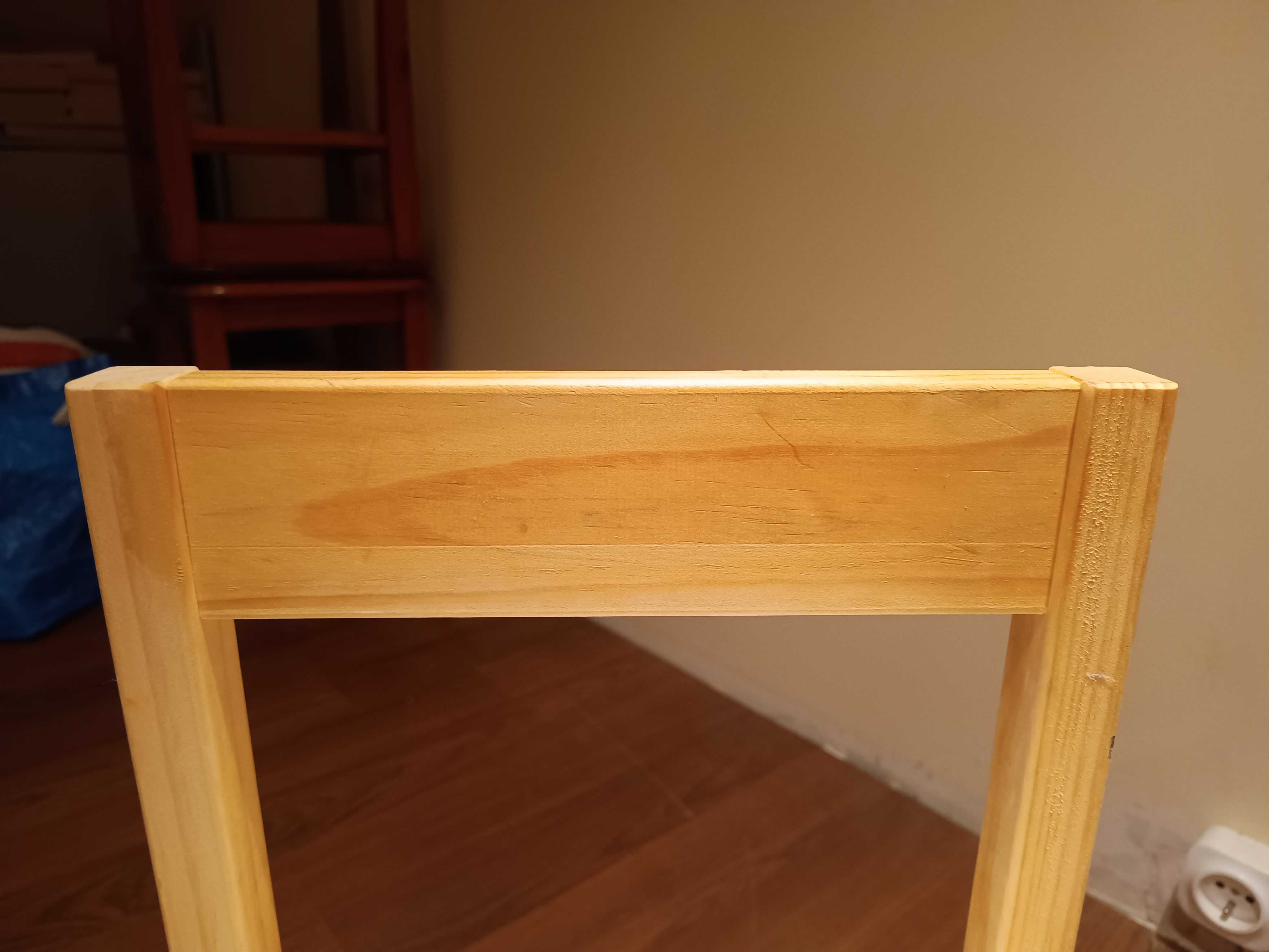 Dziecięcy stolik z krzesłami Ikea LÄTT
