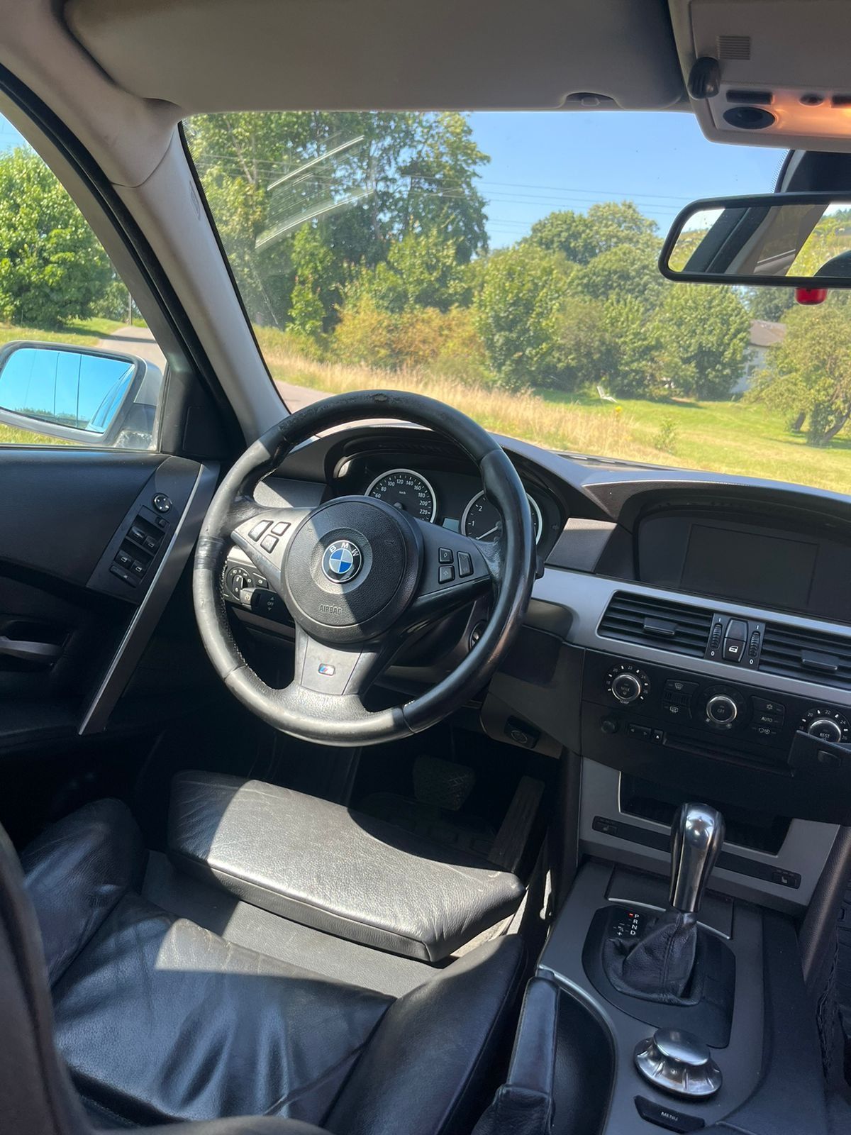BMW e 60 2.5 218 km Benz gaz