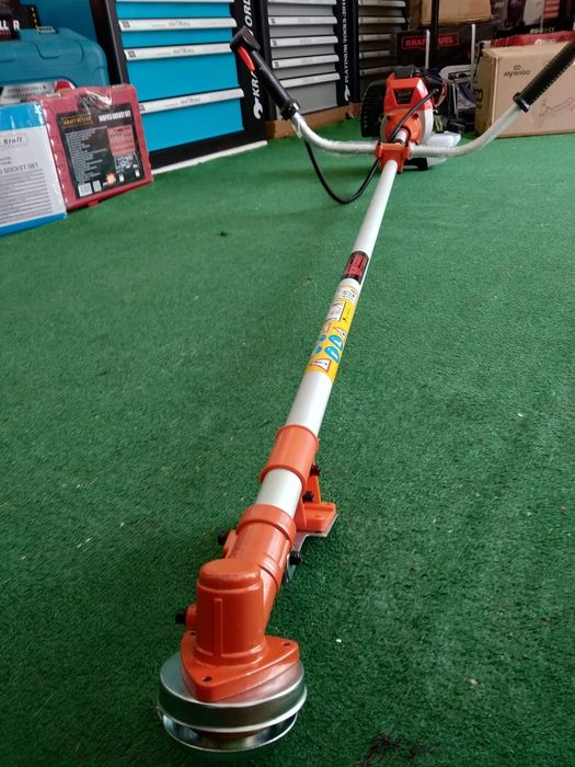 Roçadora a gasolina 52cc 2 em 1 disco ferro bobine de fio e cinto