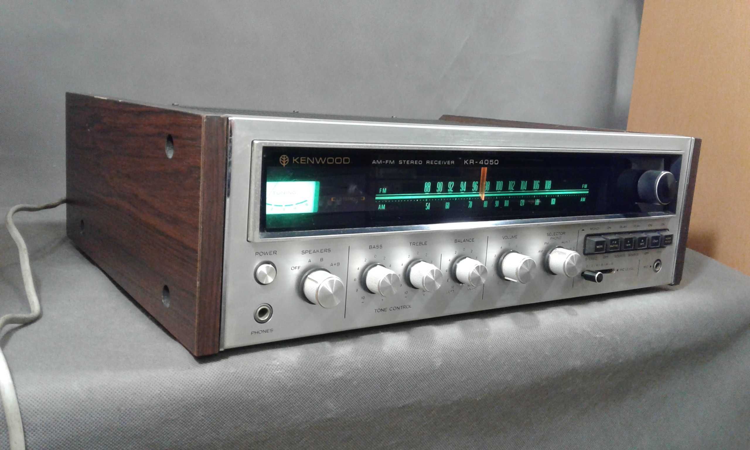 KENWOOD KR-4050,amplituner stereo vintage