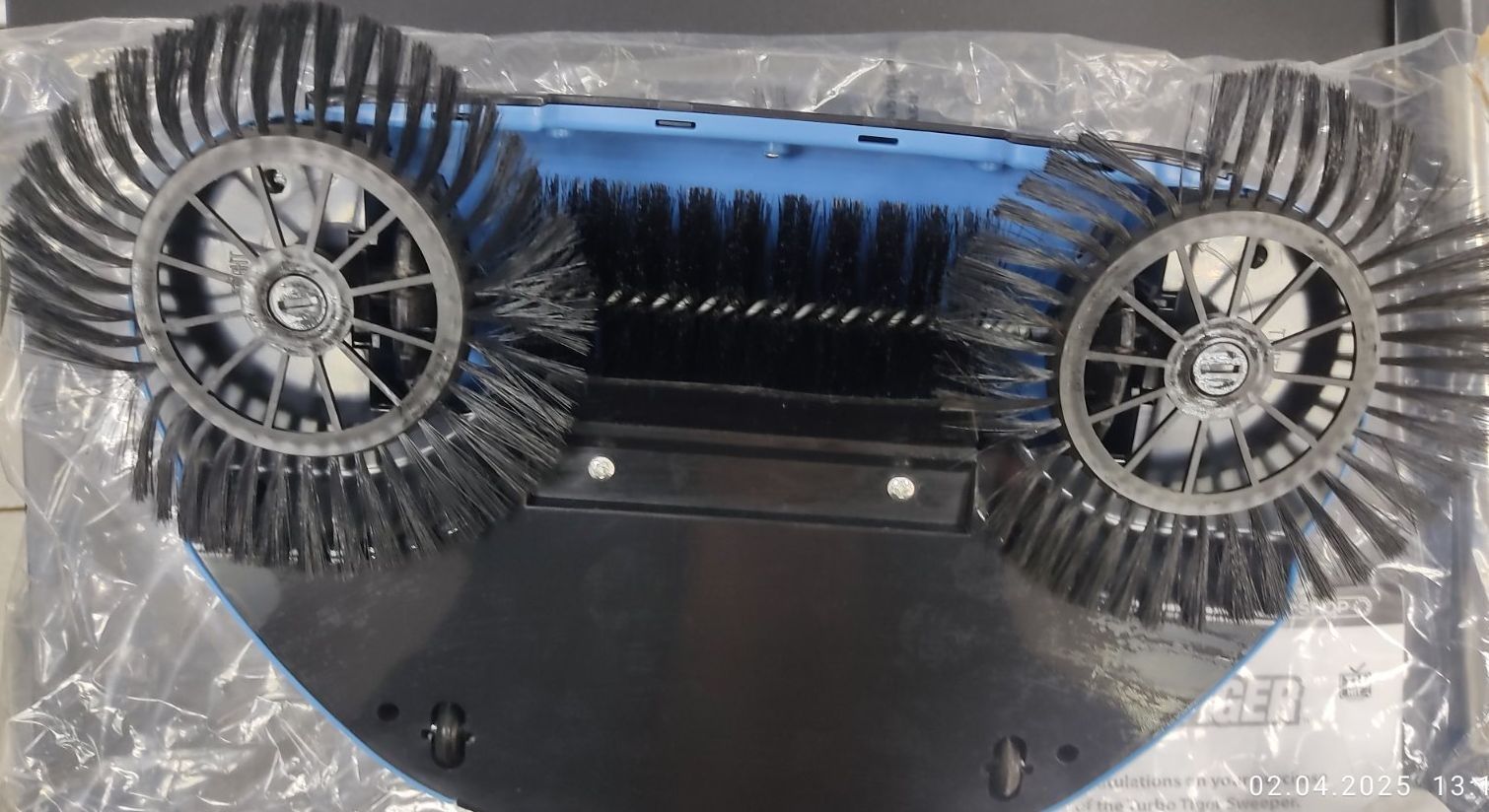 Турбощётка механичний автоматичний веник метла turbo tiger spin Broom