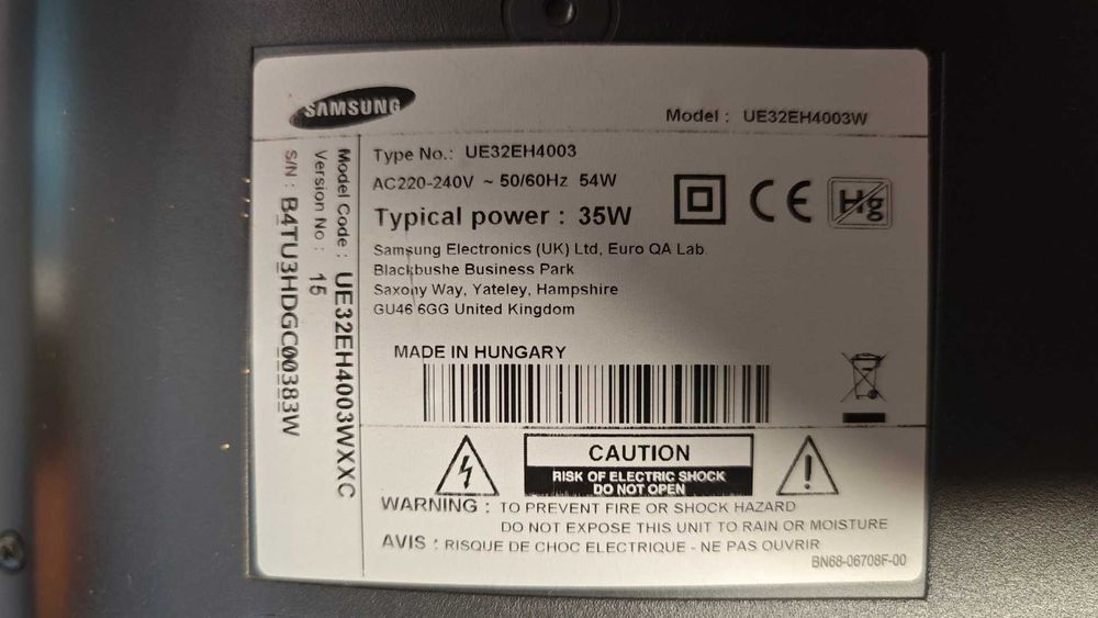 TV Samsung 32" Como NOVA