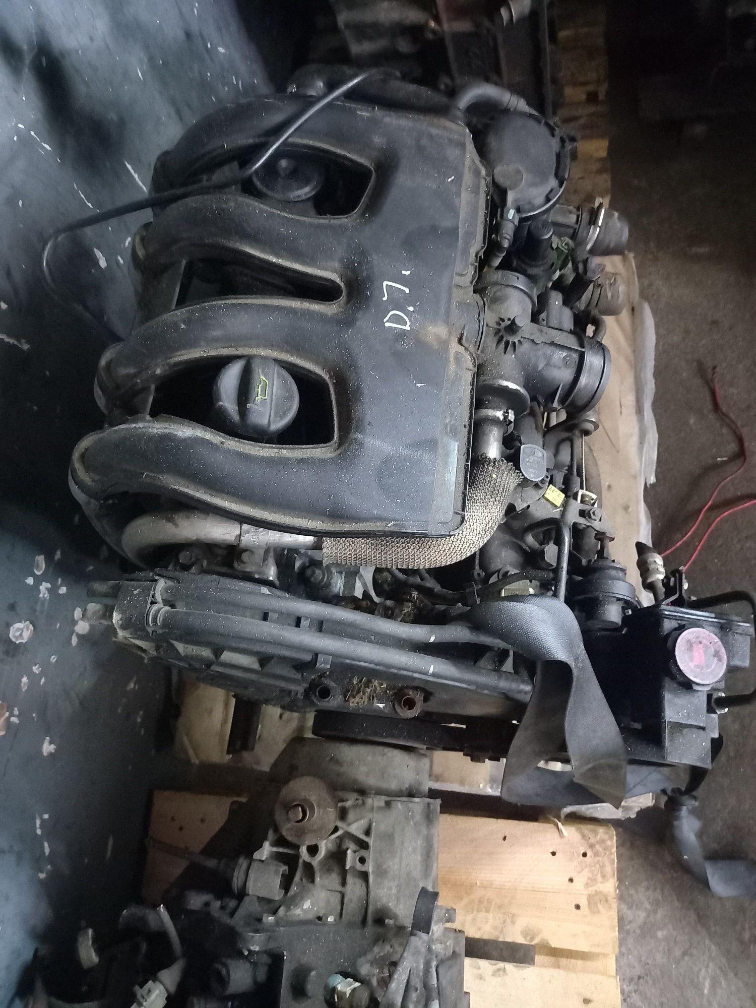 Двигун Peugeot Partner,Fiat Skudo 1.9D DW8.