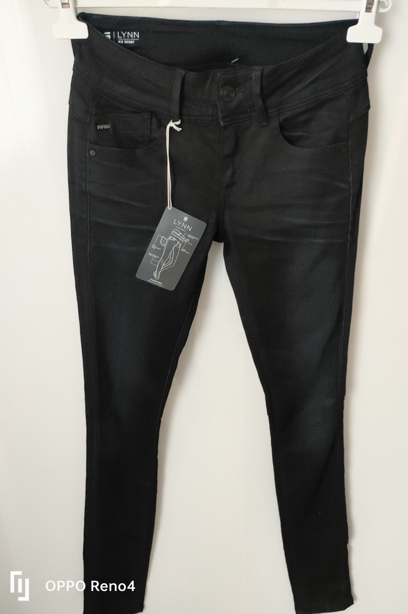 Nowe damskie jeansy G-Star Raw Lynn Mid Skinny W27 L34