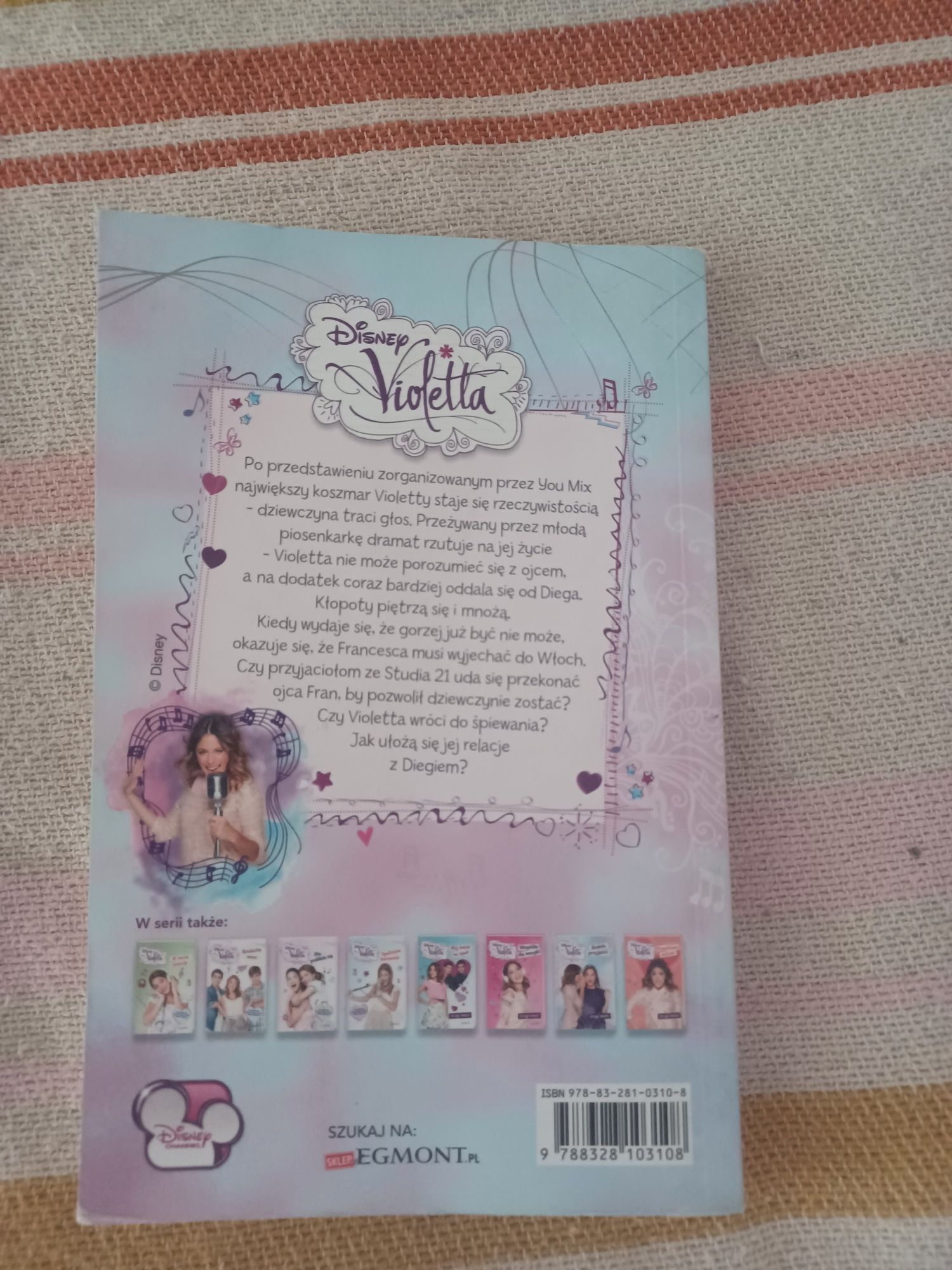 Książka Kodeks Przyjaźni Disney Violetta