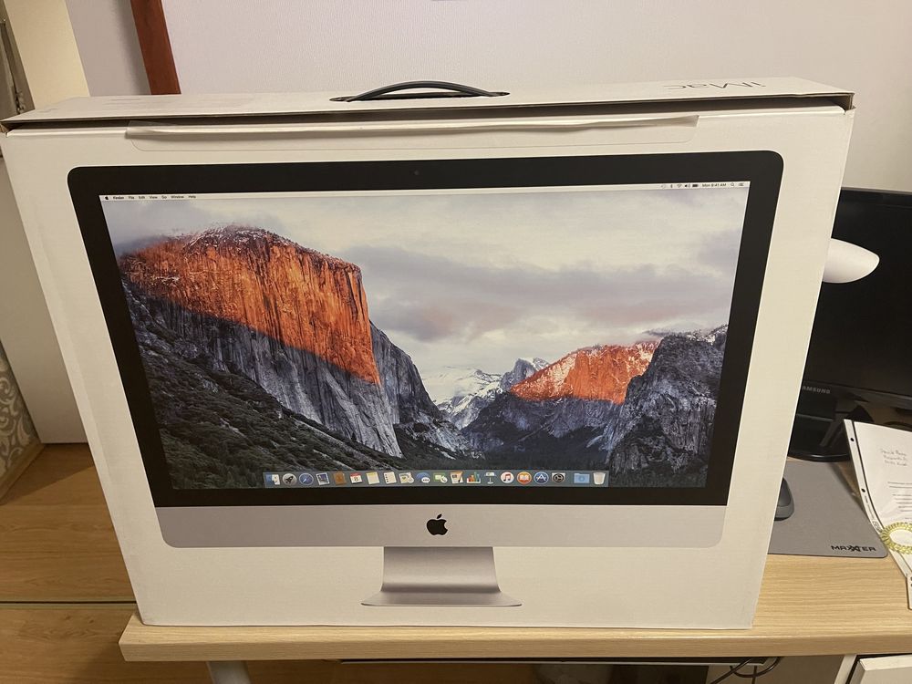 iMac 27” Retina 5K 1TB prakyycznie nowy komplet, dowod zakupu