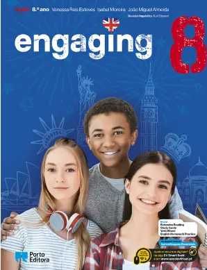 Manual + Caderno de atividades - Engaging - Inglês - 8.º Ano
