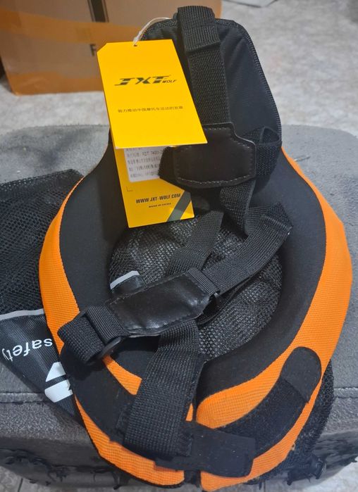 Proteçao de pescoço para ciclista