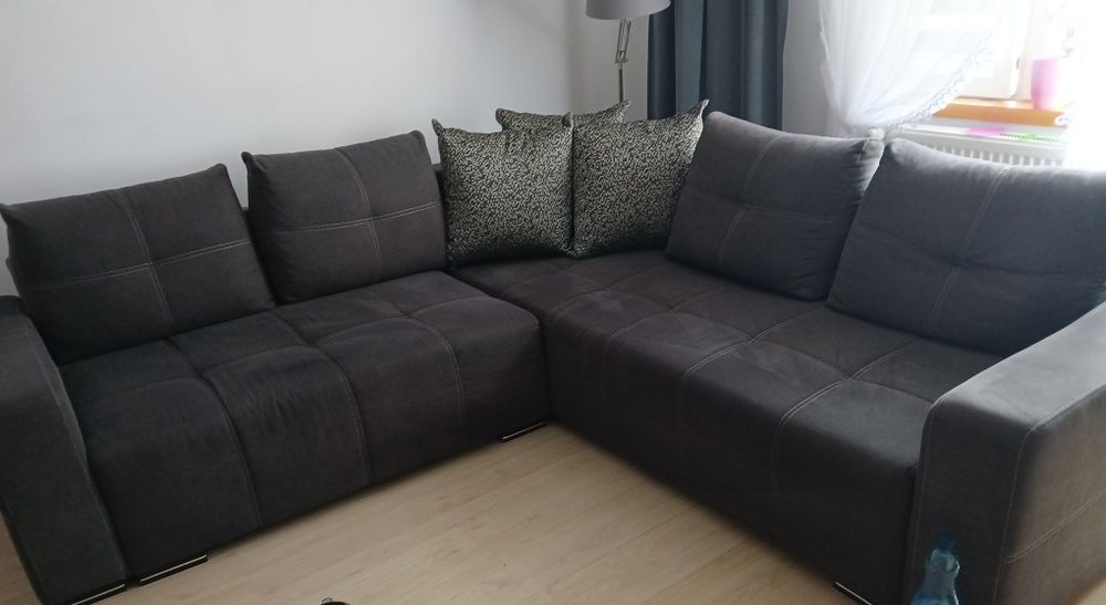 Narożnik z funkcjom spania