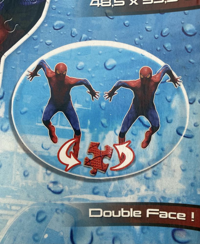 Puzzle Homem Aranha duas faces Spider Man