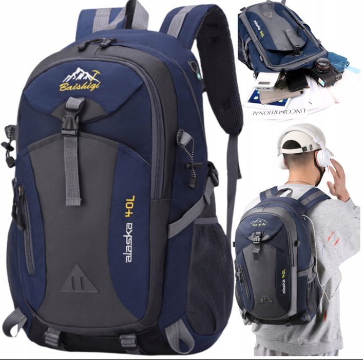 Plecak turystyczny trekkingowy miejski 40L plecak góry plecak samolot