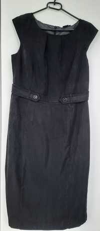 Czarna sukienka mini BodyFlirt 44 podszewka