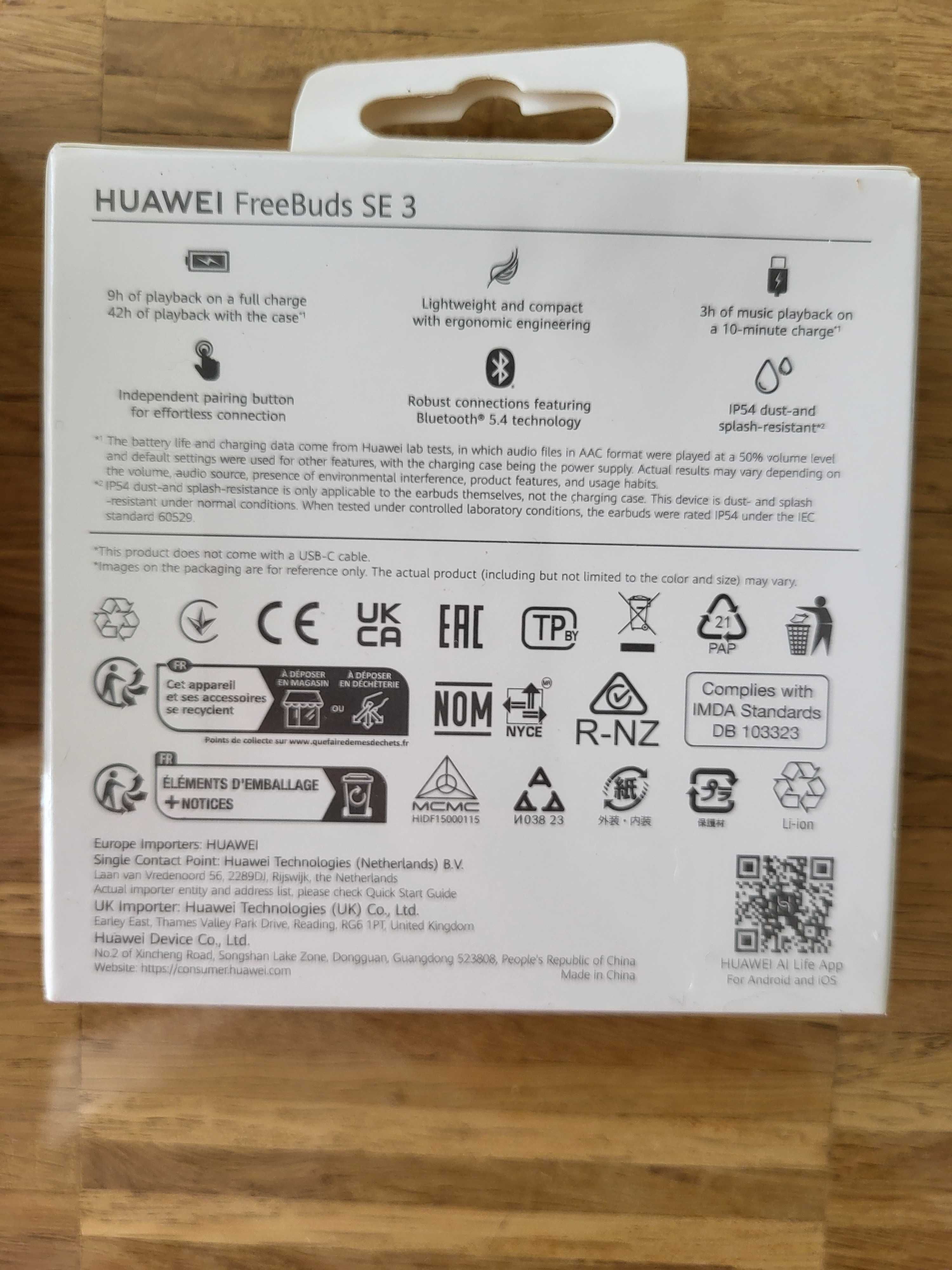 HUAWEI FreeBuds SE3 NOWE  słuchawki Kolor BEŻ beżowy OKAZJA