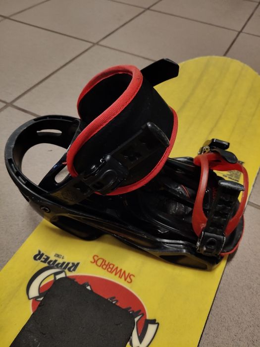 Deska snowboardowa Nitro 132 buty Burton 25cm