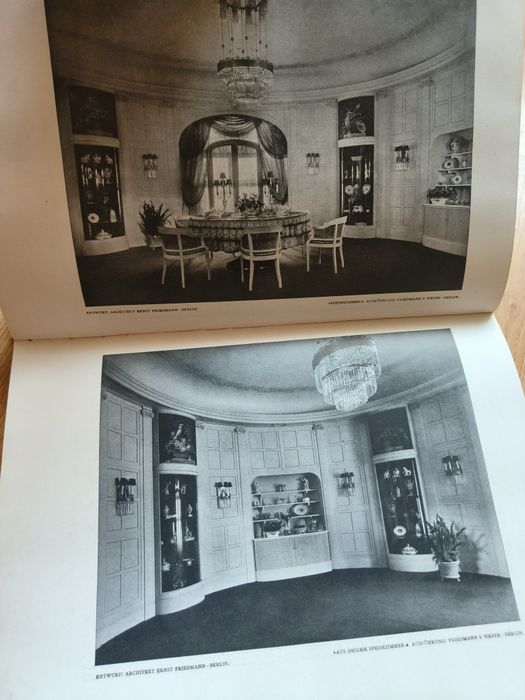 Oryginalna Przedwojenna Książka Alexander Koch's Meble Biedermeier