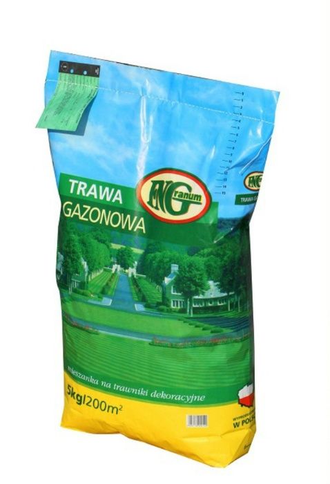 Trawa mieszanka GAZONOWA polski producent - 15kg