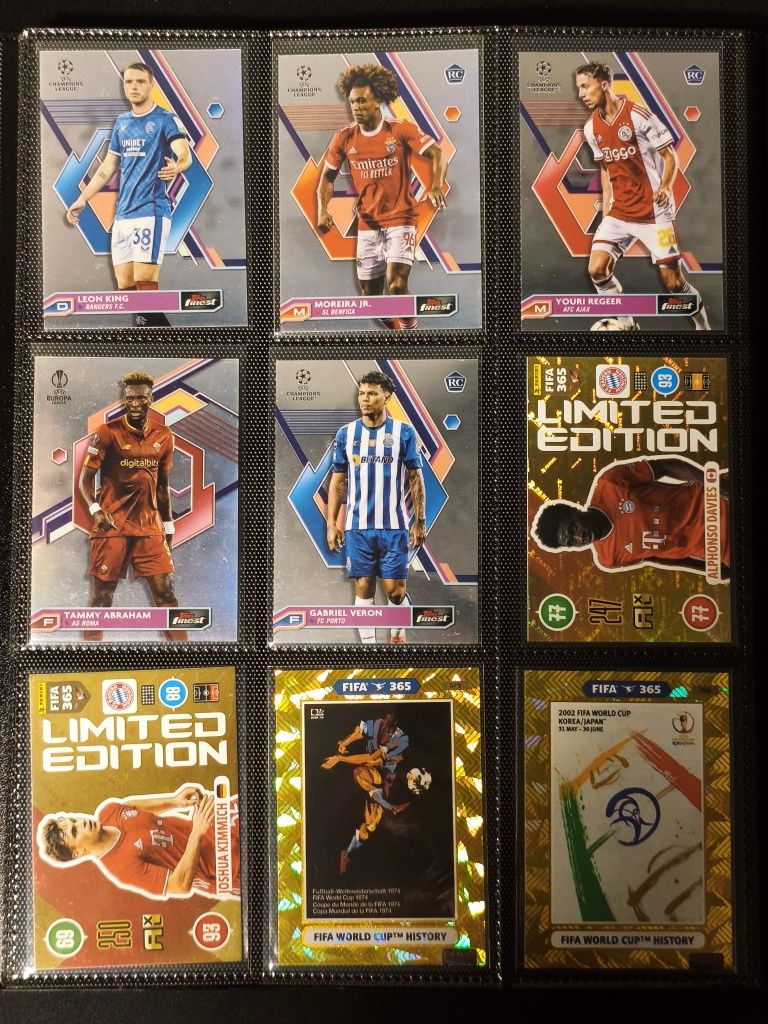 Mix kart specjalnych Panini i Topps! Wybór