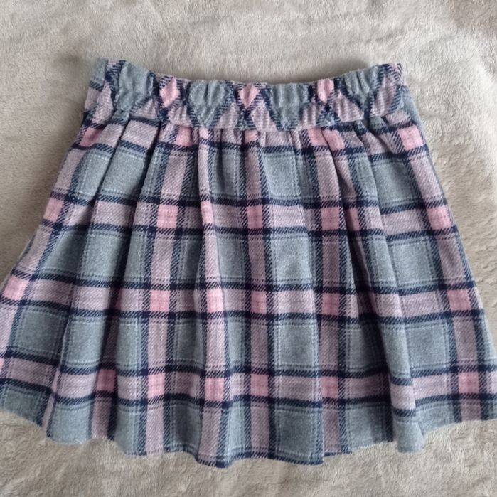 мини юбка в клетку