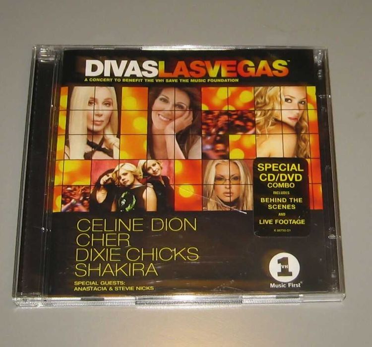 Divas Las Vegas [CD & DVD] Celine Dion Cher Dixie Chicks Shakira