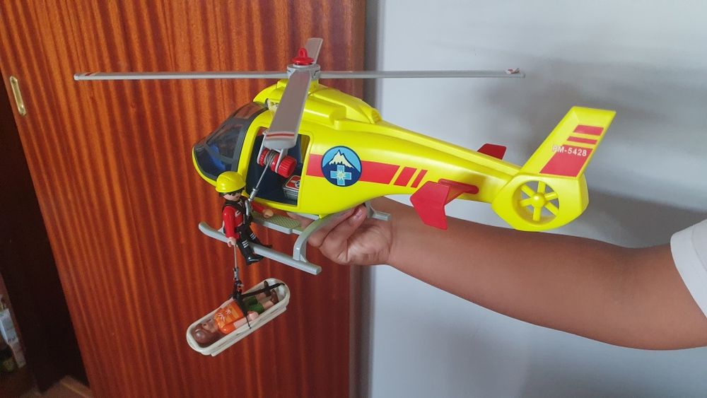 Set de Playmobil - Helicóptero de Resgate