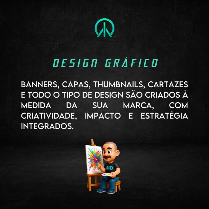 Redes Sociais | Design Gráfico | Edição de Vídeo c/ IA | Websites