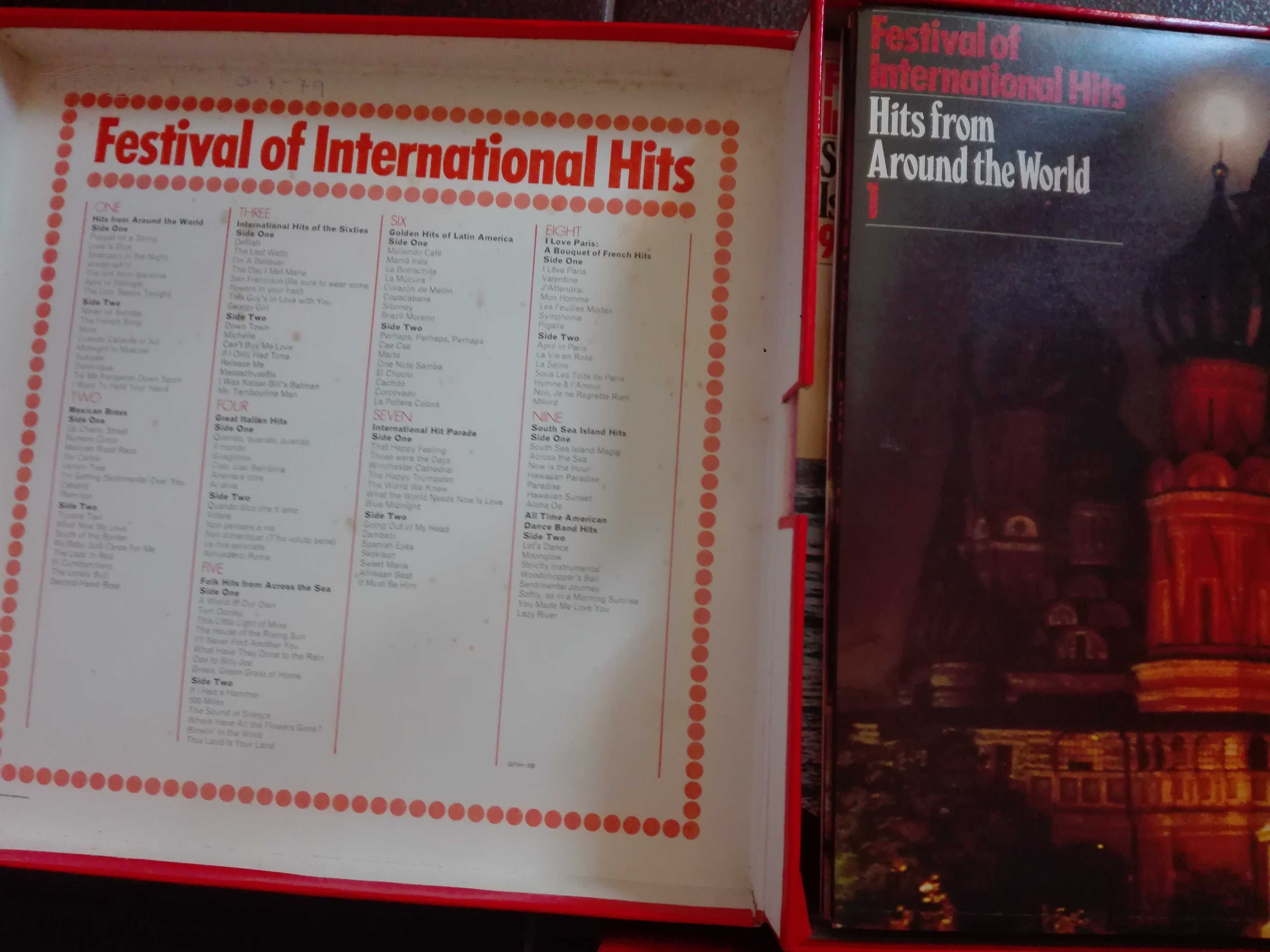 Coleção Discos vinil - Festival of International Hits