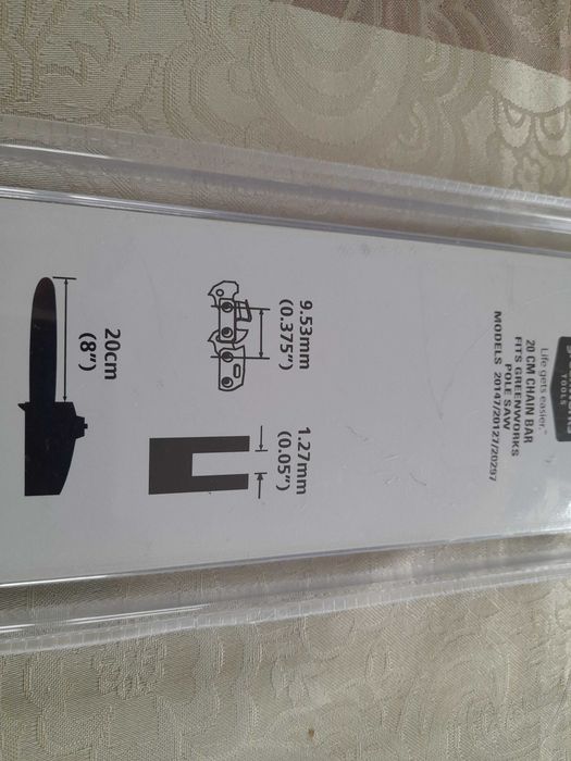 Greenworks Prowadnica do pilarki łańcuchowej