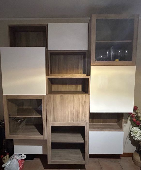 Armário em cubos para sala ou escritorio