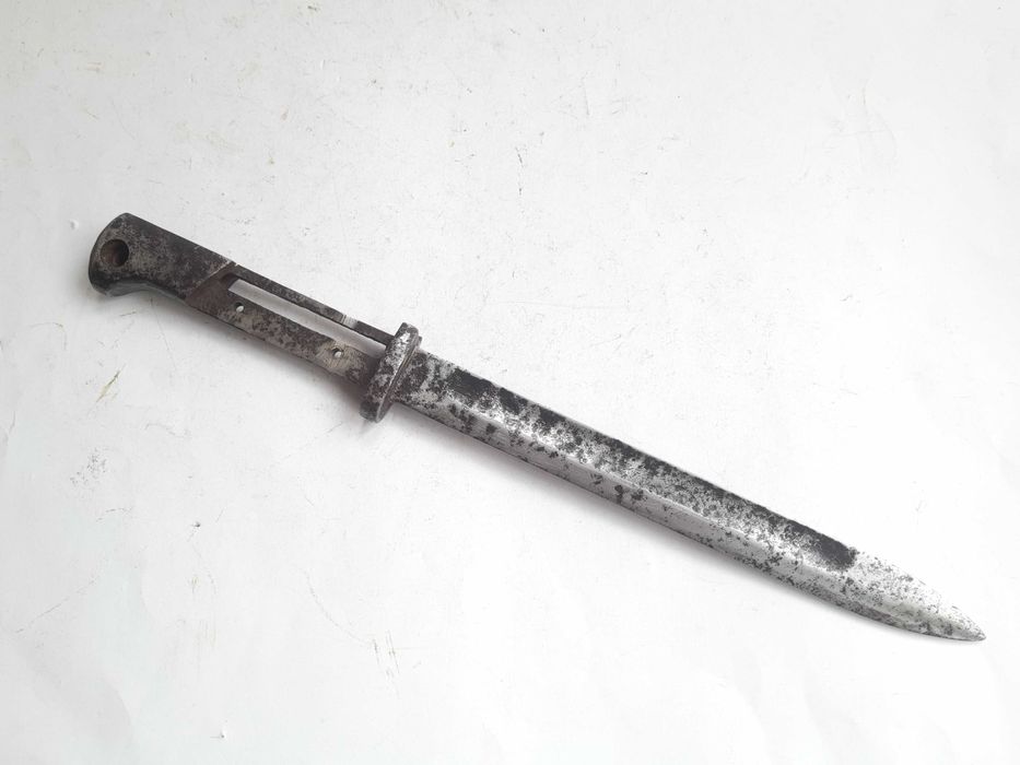 Bagnet Mauser polski Perkun wrzesień 1939 rok, sygnowany (bez pochwy)