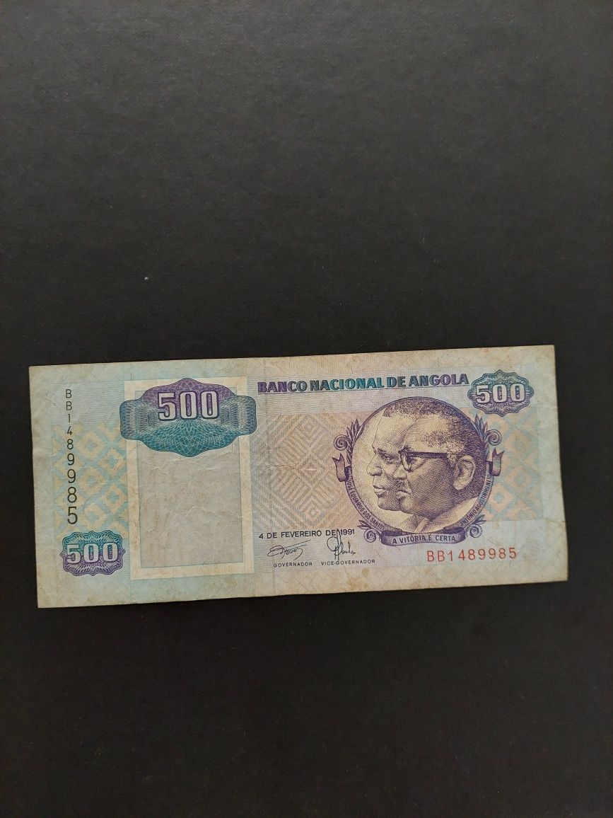 Notas antigas de Moçambique