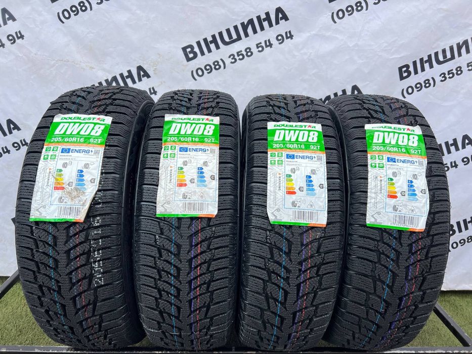 Шини 205/60 R 16 Doublestar Winterking DW08. Зима. Нові колеса склад.
