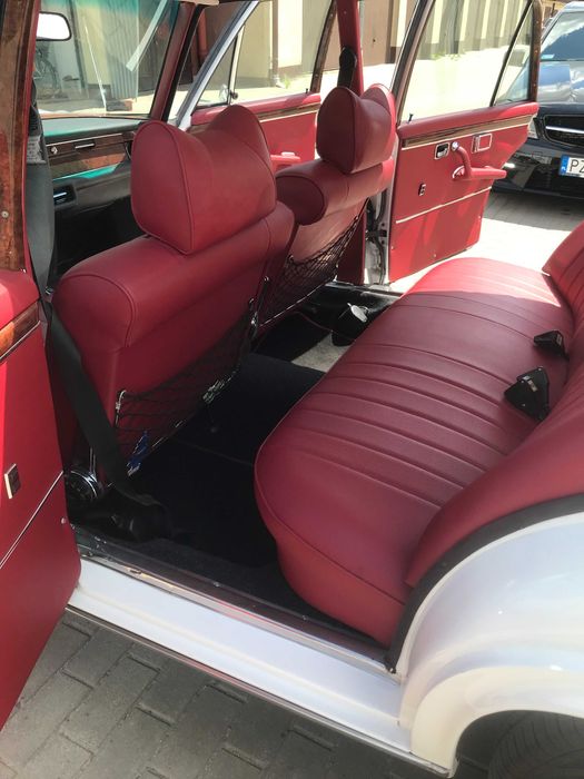 Wynajem auta na ślub, wesele, Mercedes w 109 4,5l V8  1972r